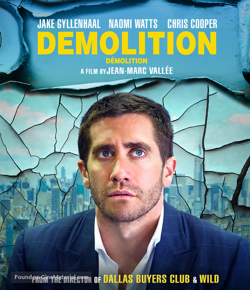 Demolition - Canadian Blu-Ray movie cover