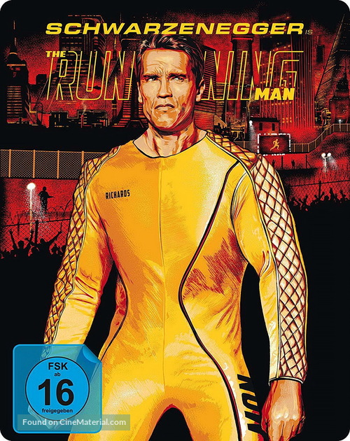 The Running Man - German Movie Cover