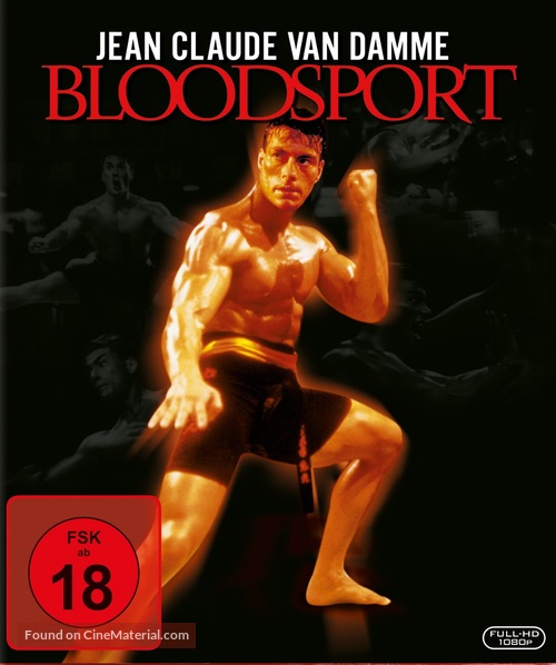 Bloodsport - German Blu-Ray movie cover