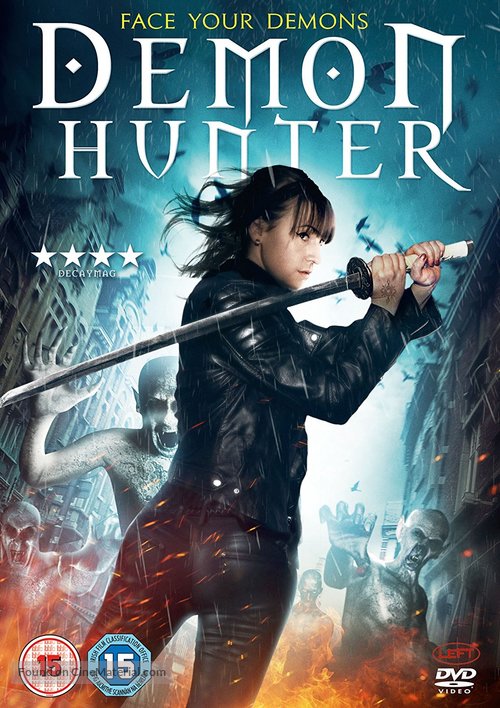 Taryn Barker: Demon Hunter - British Movie Cover