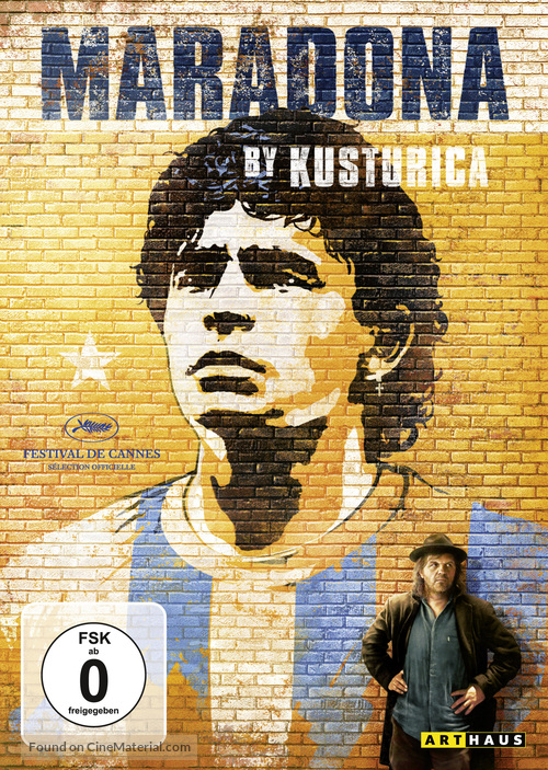 Maradona by Kusturica - German Movie Cover