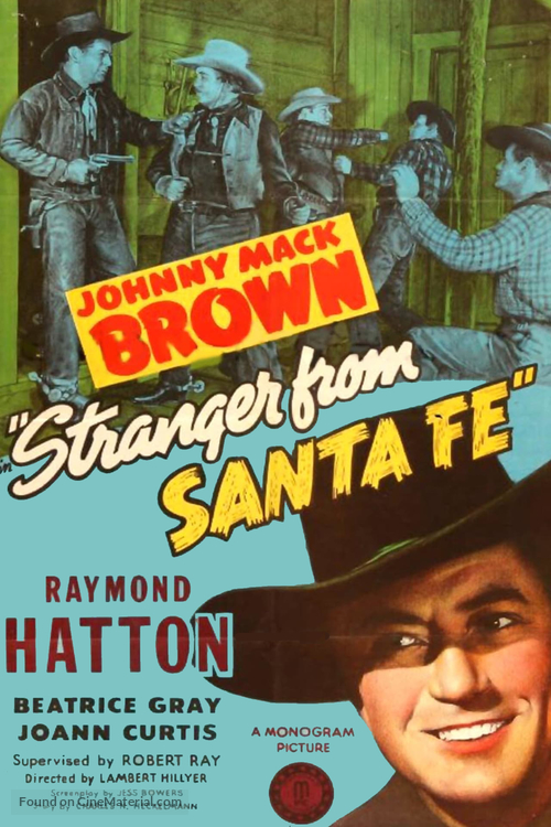 Stranger from Santa Fe - Movie Poster