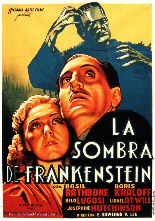 Son of Frankenstein - Spanish Movie Poster