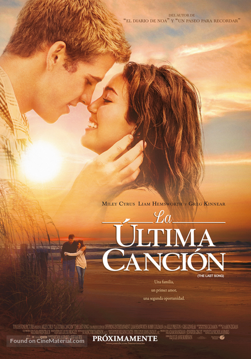 The Last Song - Spanish Movie Poster