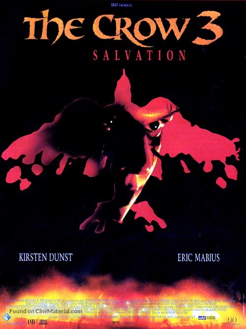 The Crow: Salvation - French Movie Poster