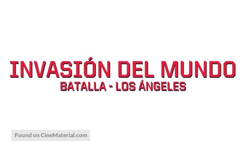 Battle: Los Angeles - Mexican Logo
