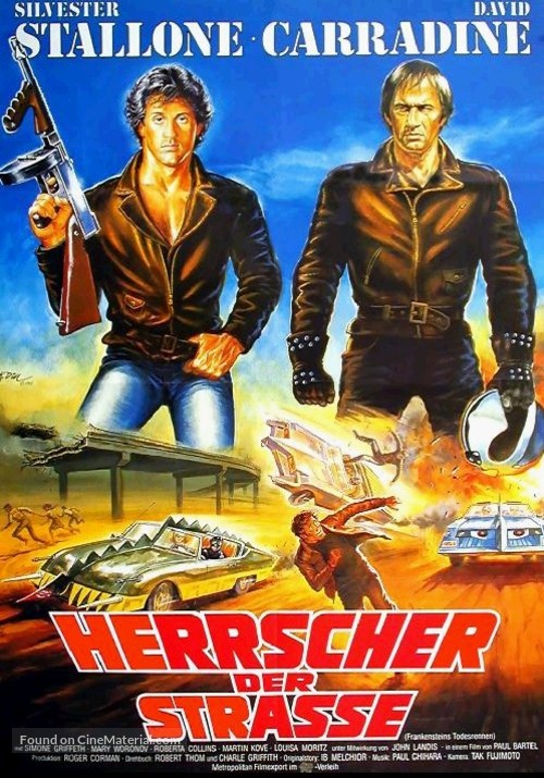 Death Race 2000 - German Movie Poster