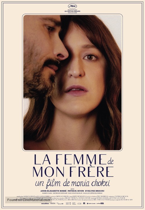 La femme de mon fr&egrave;re - Canadian Movie Poster