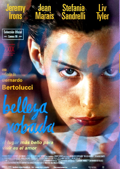 Stealing Beauty - Mexican Movie Poster