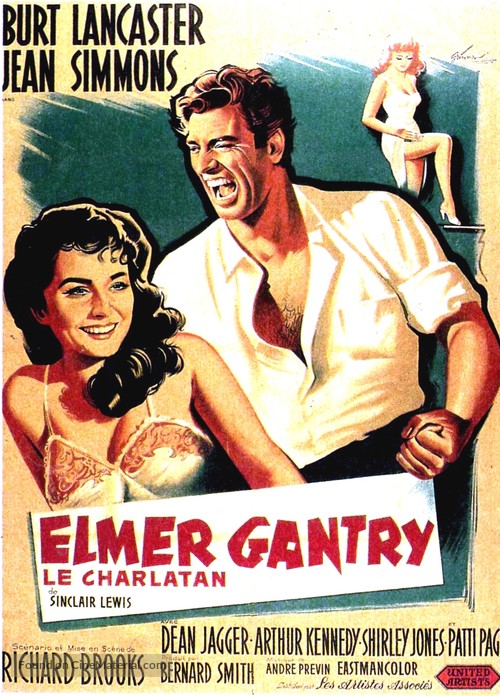 Elmer Gantry - French Movie Poster