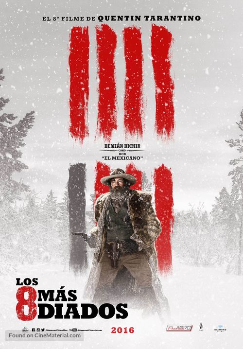 The Hateful Eight - Mexican Movie Poster