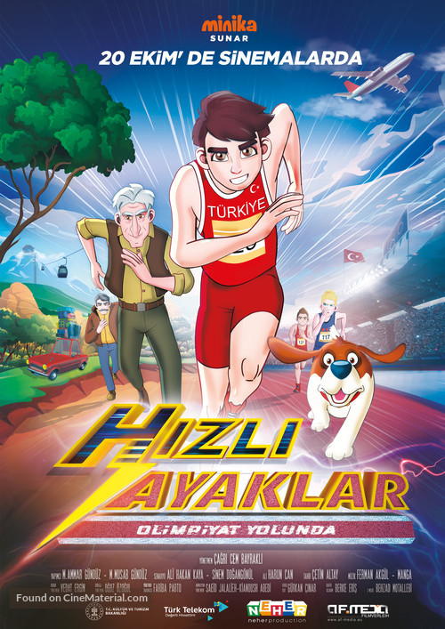 Hizli Ayaklar: Olimpiyat Yolunda - Movie Poster