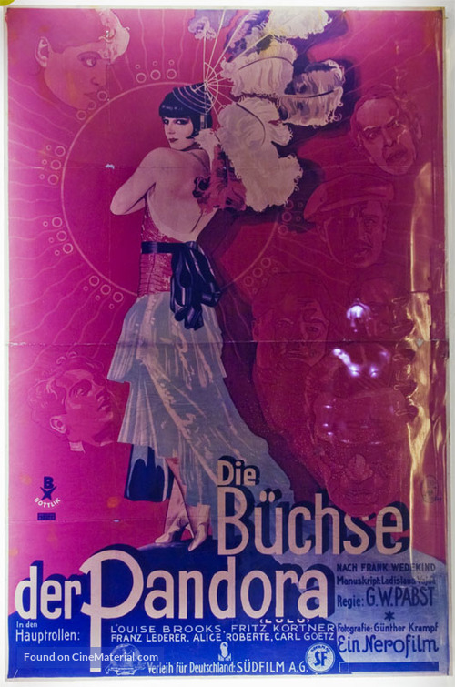 Die B&uuml;chse der Pandora - German Movie Poster