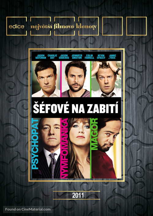 Horrible Bosses - Czech DVD movie cover