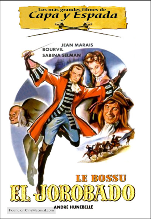 Bossu, Le - Spanish DVD movie cover