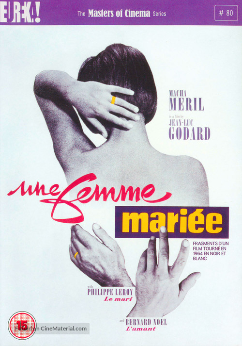 Une femme mari&eacute;e: Suite de fragments d&#039;un film tourn&eacute; en 1964 - British DVD movie cover