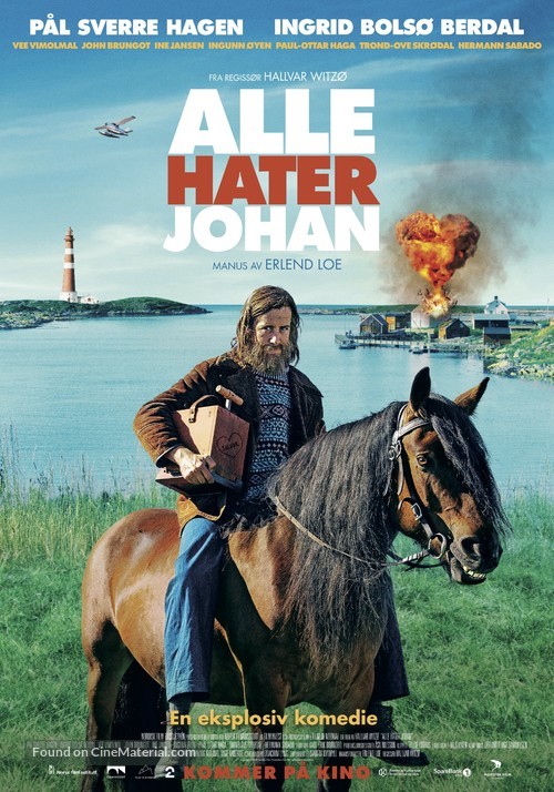 Alle hater Johan - Norwegian Movie Poster