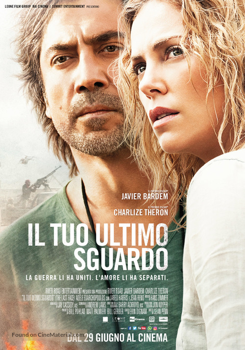 The Last Face - Italian Movie Poster