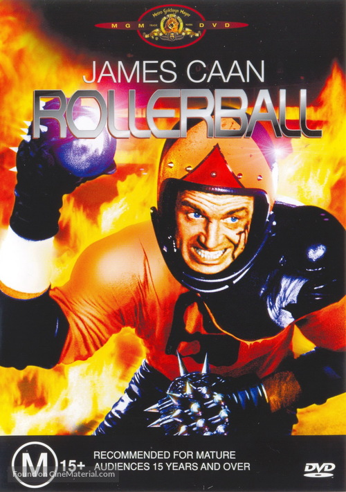 Rollerball - Australian DVD movie cover