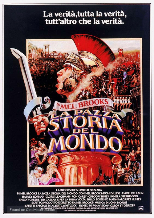History of the World: Part I - Italian Movie Poster