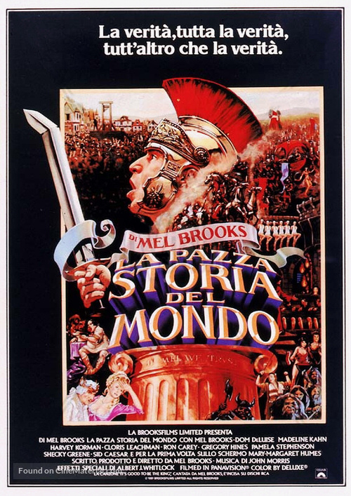 History of the World: Part I - Italian Movie Poster