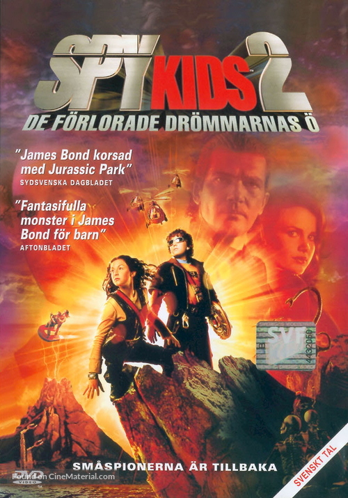 Spy Kids 2: Island of Lost Dreams - Swedish DVD movie cover