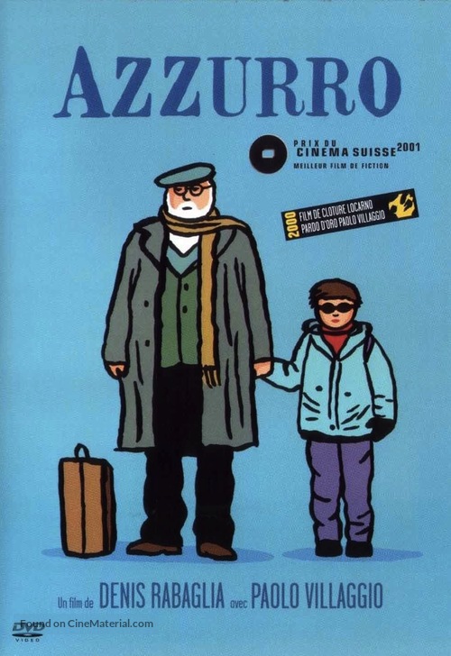 Azzurro - Italian DVD movie cover