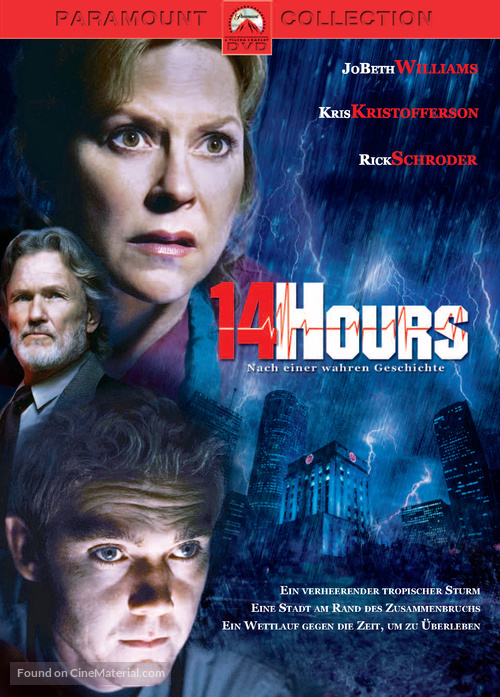 14 Hours - German DVD movie cover