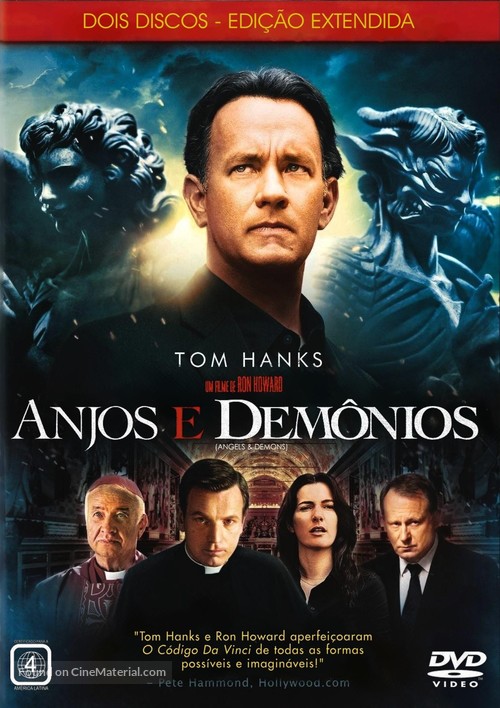 Angels &amp; Demons - Brazilian DVD movie cover