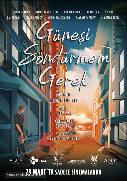 G&uuml;nesi S&ouml;nd&uuml;rmem Gerek - Turkish Movie Poster