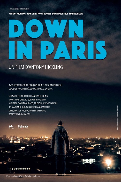 Down in Paris - French Movie Poster