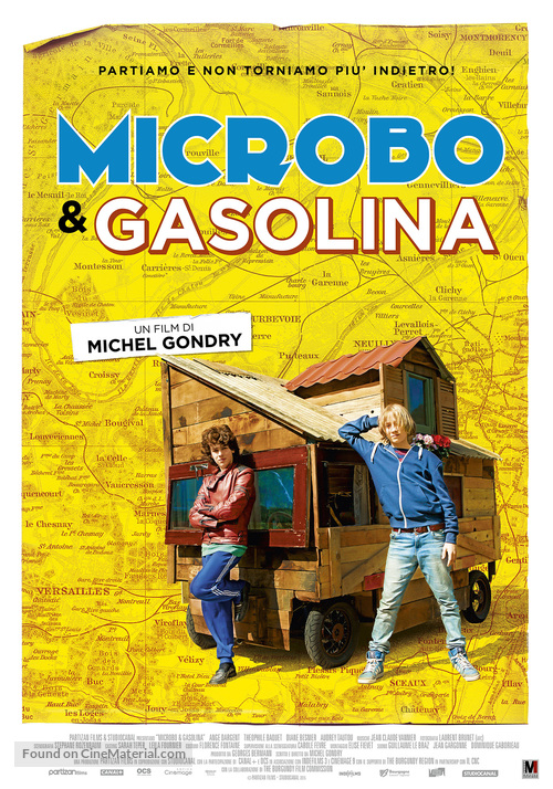 Microbe et Gasoil - Italian Movie Poster