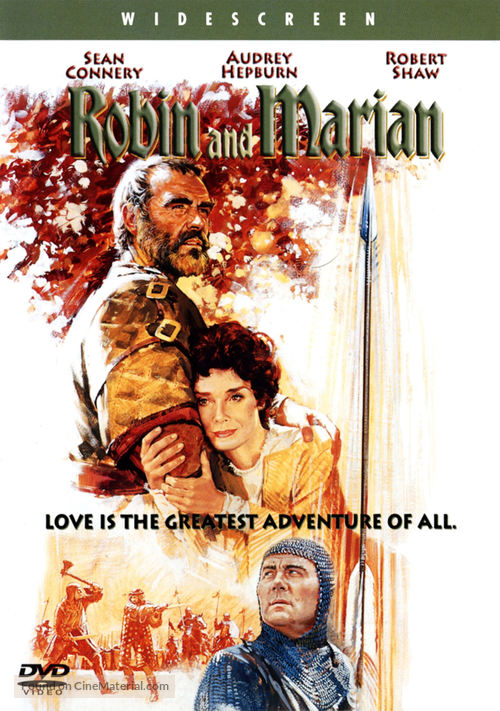 Robin and Marian - DVD movie cover