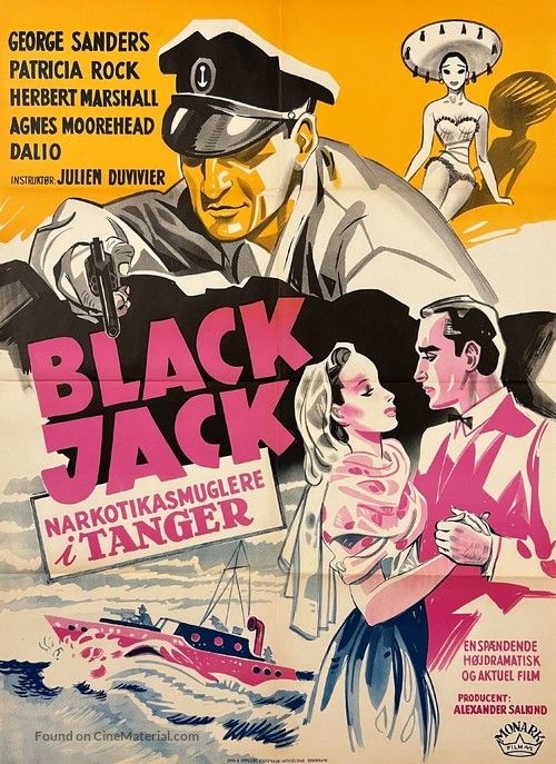 Black Jack - Danish Movie Poster