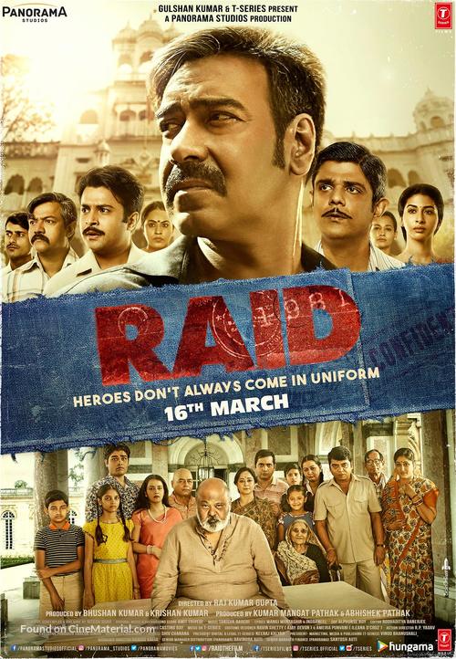 Raid - Indian Movie Poster