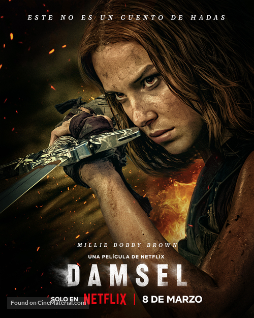 Damsel - Spanish Movie Poster