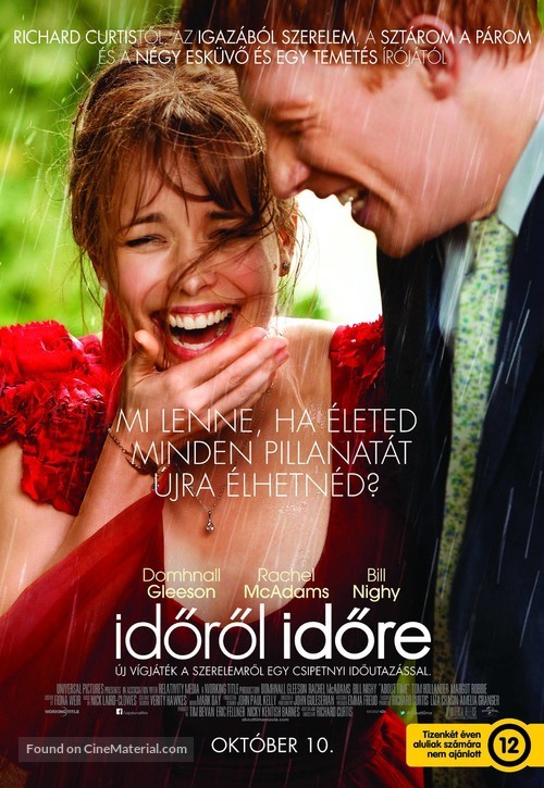 About Time - Hungarian Movie Poster