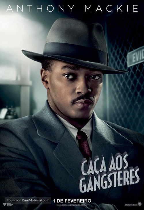 Gangster Squad - Brazilian Movie Poster