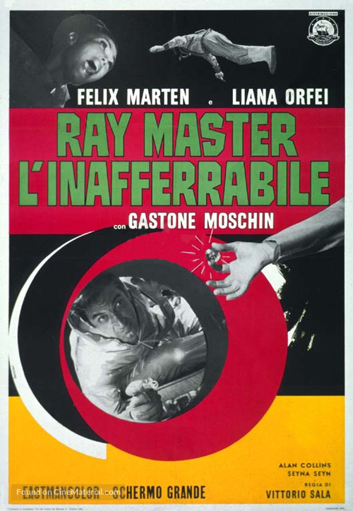 Ray Master l&#039;inafferrabile - Italian Movie Poster