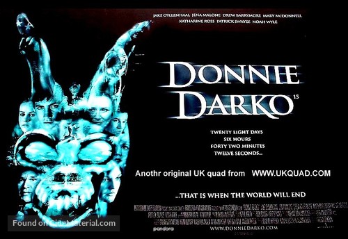 Donnie Darko - British Movie Poster
