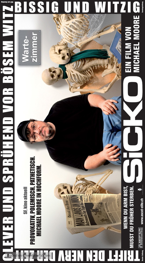 Sicko - Swiss Movie Poster