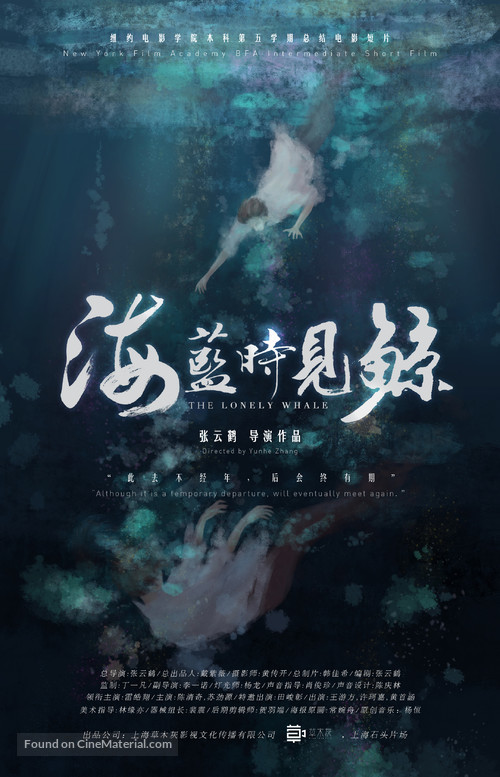 The Lonely Whale - Chinese Movie Poster