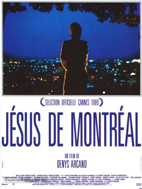 J&eacute;sus de Montr&eacute;al - French Movie Poster
