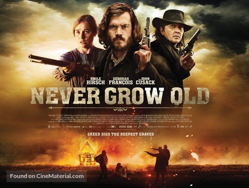 Never Grow Old - British Movie Poster