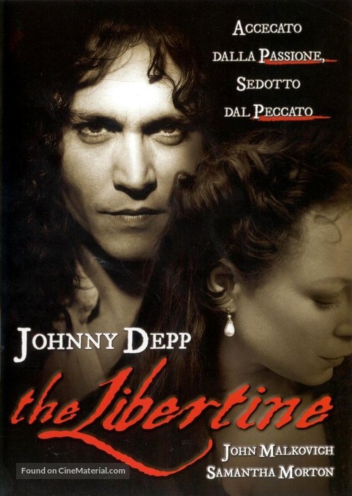 The Libertine - Italian DVD movie cover
