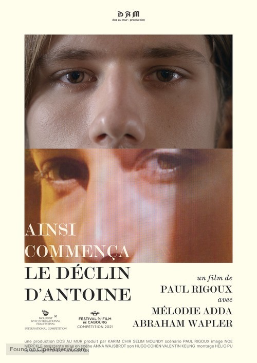 Ainsi commenca le d&eacute;clin D&#039;Antoine - French Movie Poster