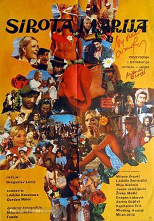 Sirota Marija - Yugoslav Movie Poster