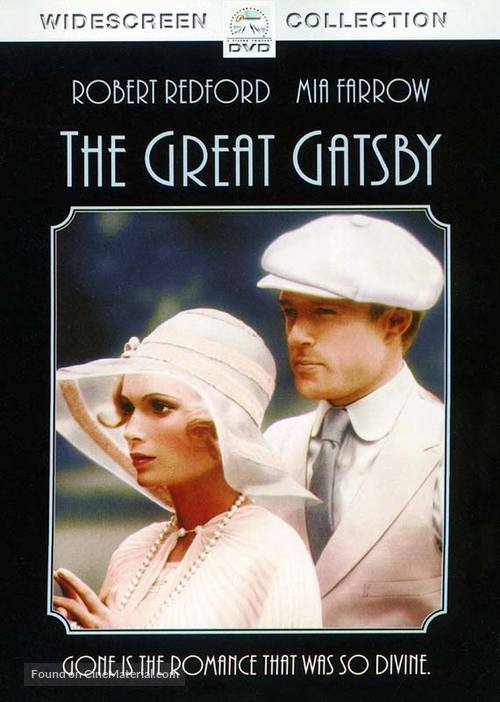 The Great Gatsby - DVD movie cover