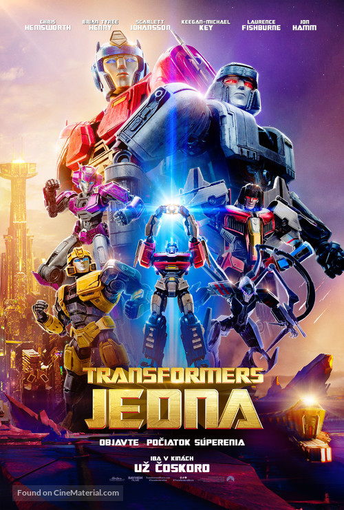 Transformers One - Slovak Movie Poster