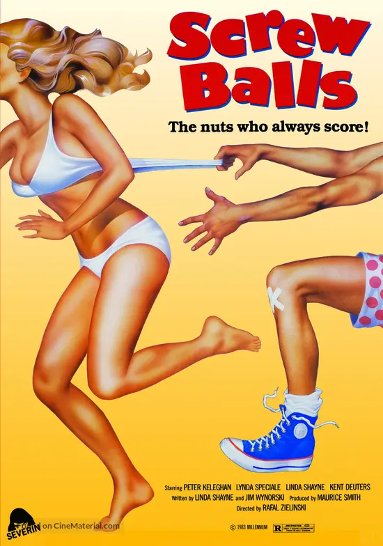 Screwballs - DVD movie cover